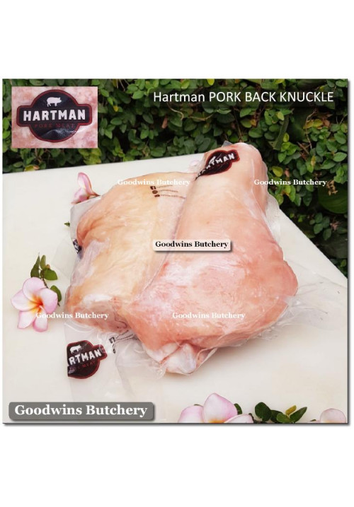 Pork leg KNUCKLE BACK Hartman Manado frozen +/- 3kg 2pcs/pack (price/kg)